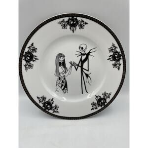 Disney Nightmare Before Christmas Jack Skellington Salad Plate 8” NEW!!!